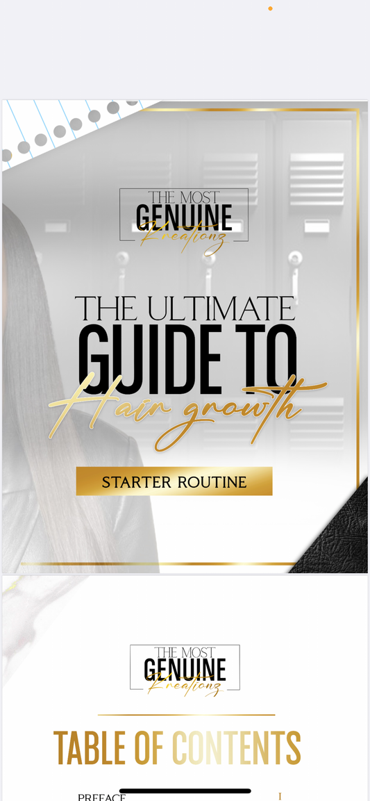 The Ultimate Hair Growth Ebook